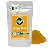 Azafran BIO Golden Drink | Kurkuma Latte Gewürzmischung zur Herstellung von Goldene Milch Getränken 250g